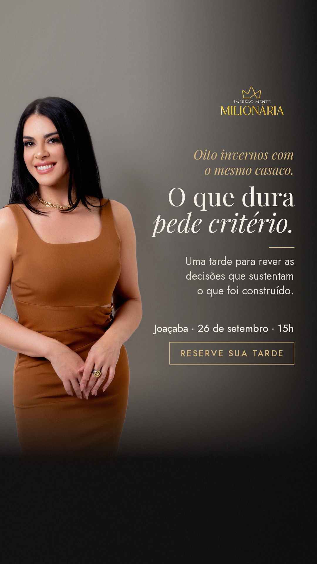 O que dura pede critério Joaçaba