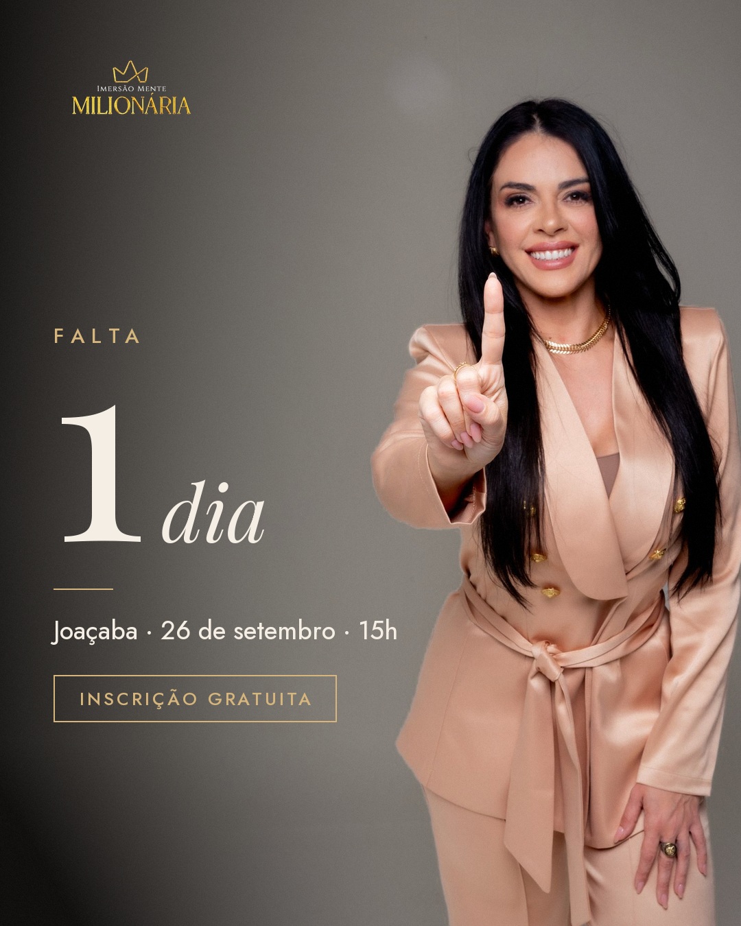 Falta 1 dia Joaçaba