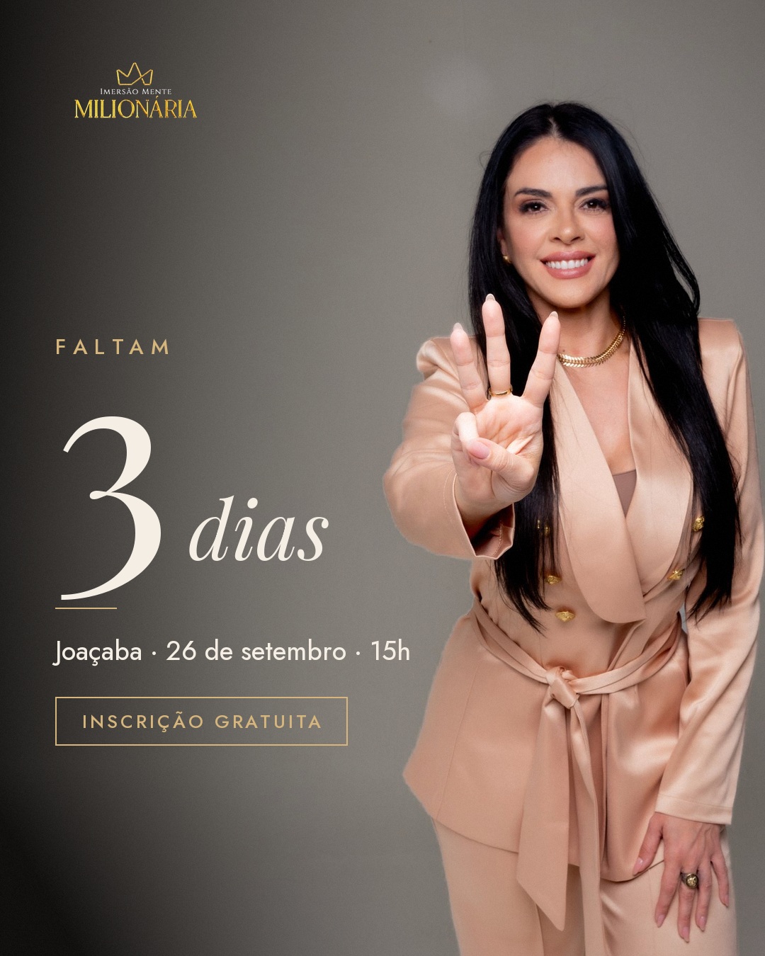 Faltam 3 dias Joaçaba