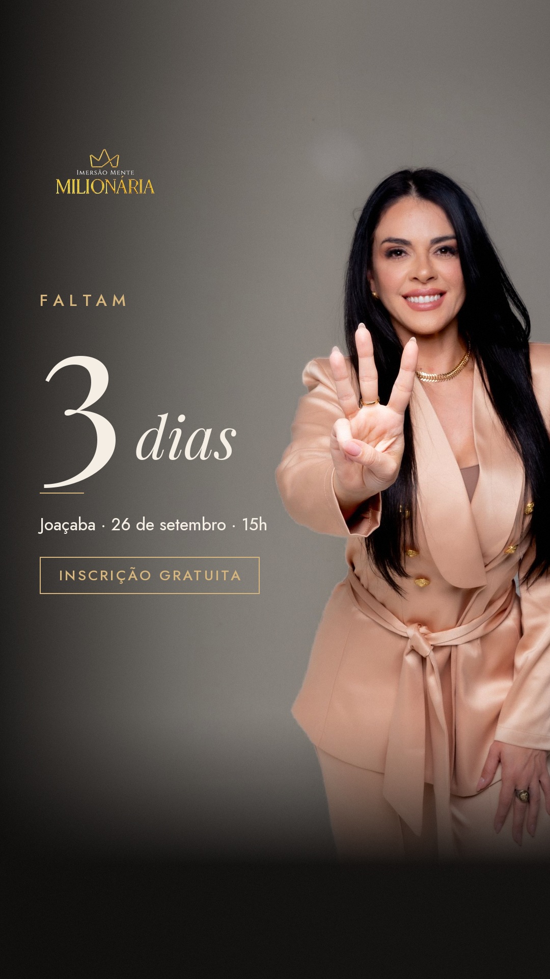 Faltam 3 dias Joaçaba