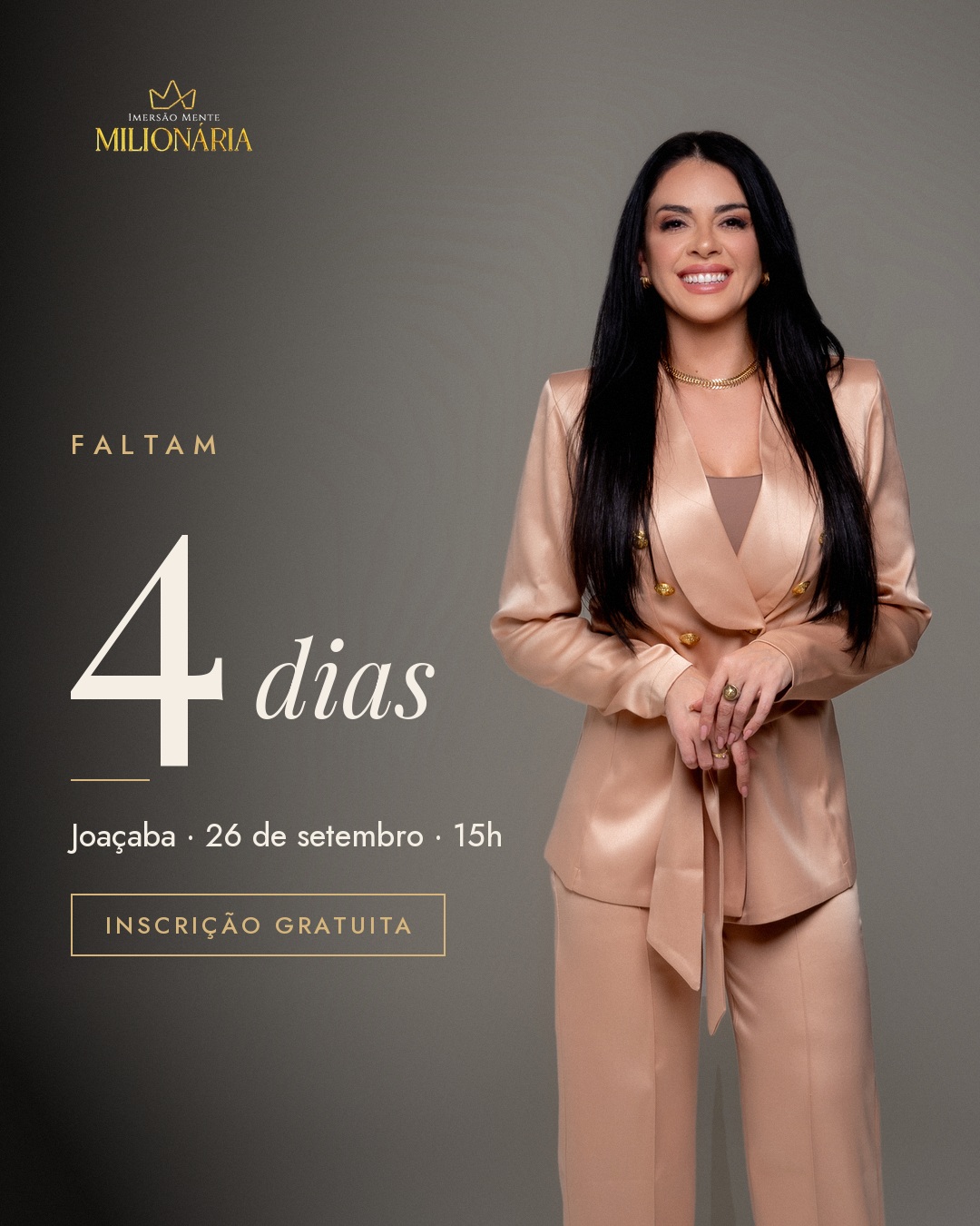 Faltam 4 dias Joaçaba