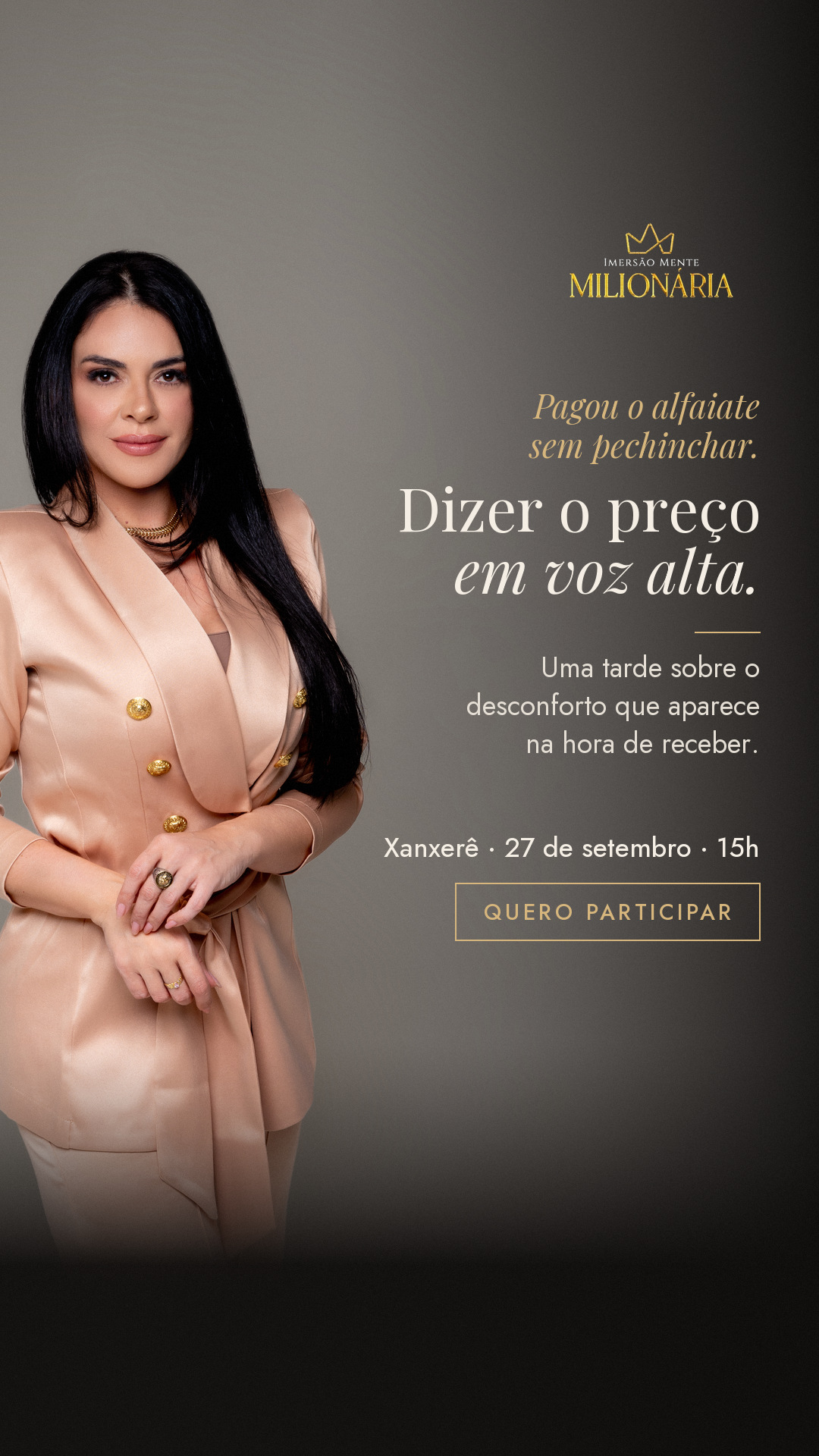 Dizer o preço em voz alta Xanxerê