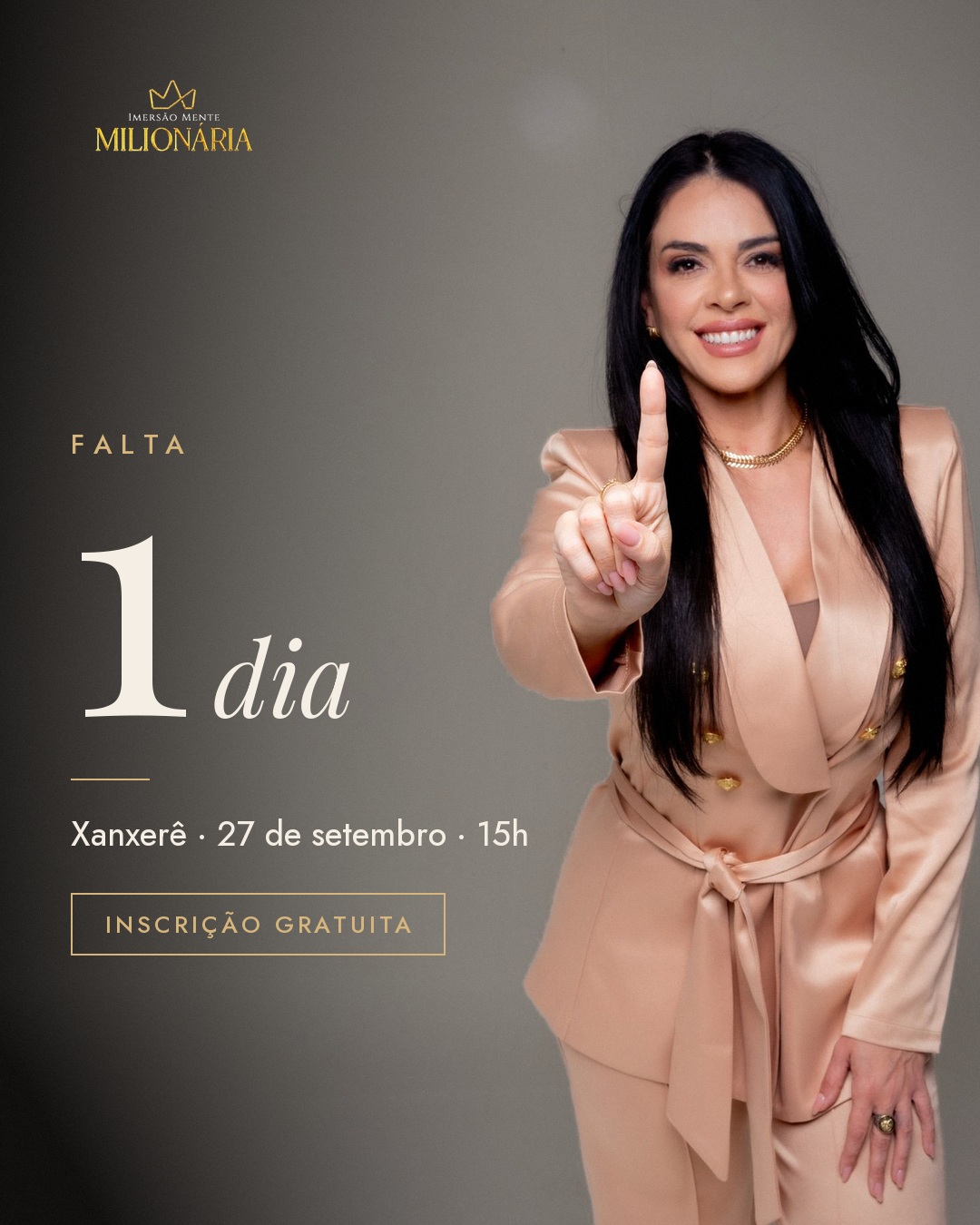 Falta 1 dia Xanxerê