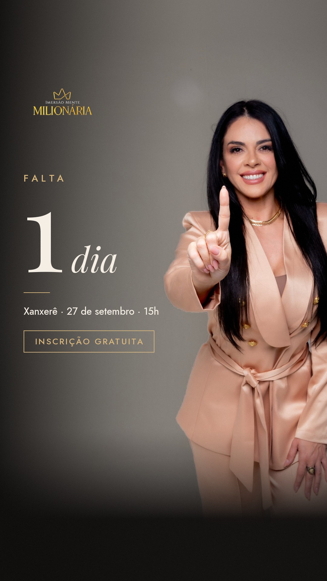 Falta 1 dia Xanxerê
