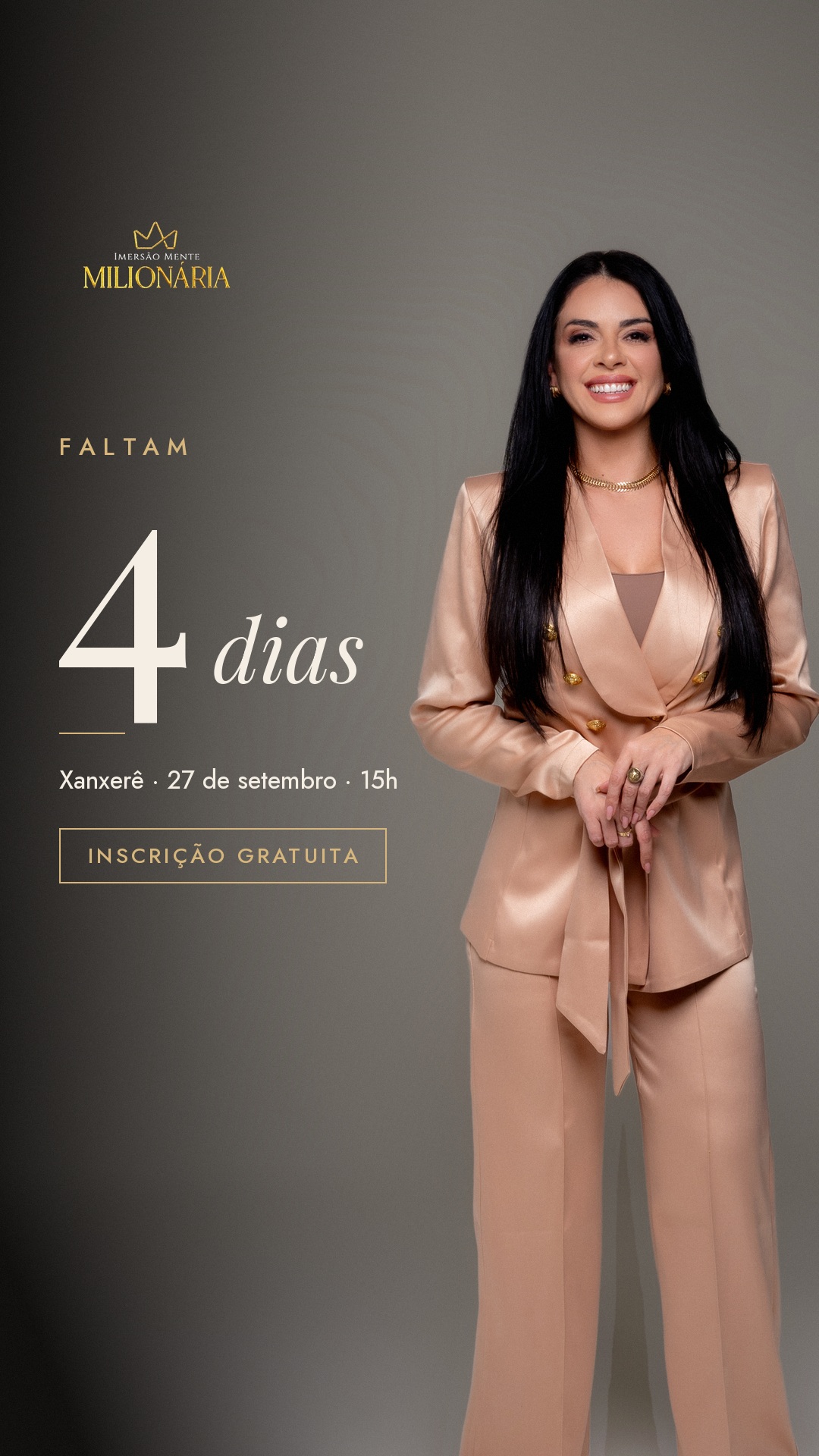 Faltam 4 dias Xanxerê
