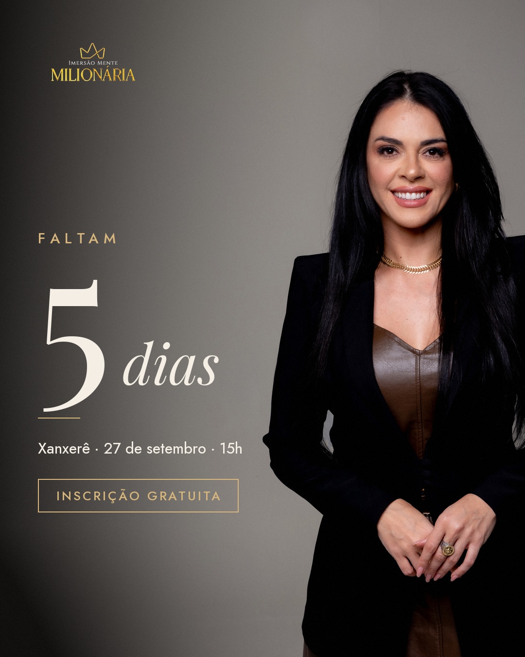 Faltam 5 dias Xanxerê