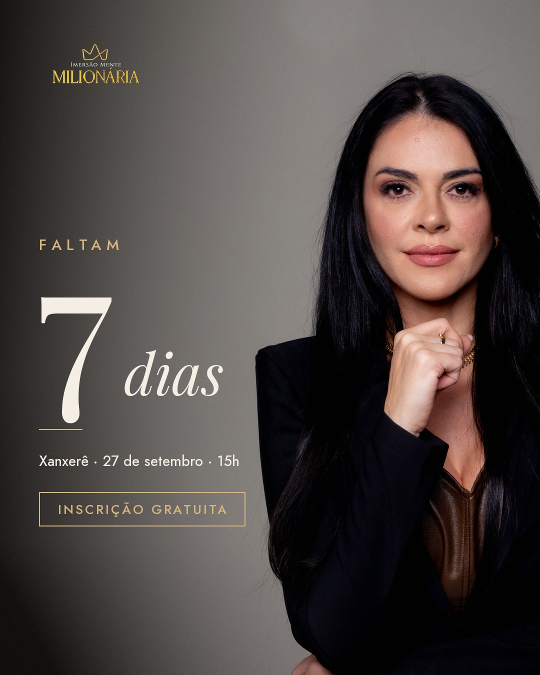Faltam 7 dias Xanxerê